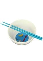 Hello Kitty Kaiju Ceramic Bowl with Chopsticks Alt 1