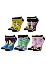 Dragon Ball Z Chibi Characters 5 Pair Socks Alt 1