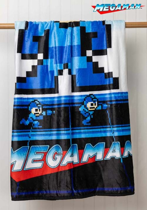 Mega Man 60x48 Throw Blanket-update