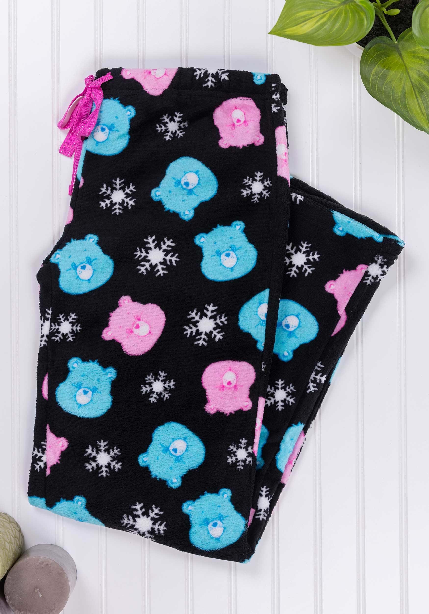 Care Bears Snow Toss Plush Adult Sleep Pants