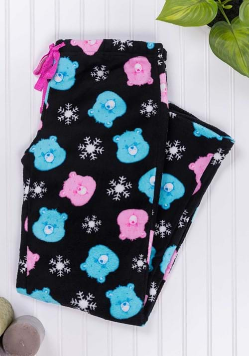 Adult Care Bears Snow Toss Plush Sleep Pants