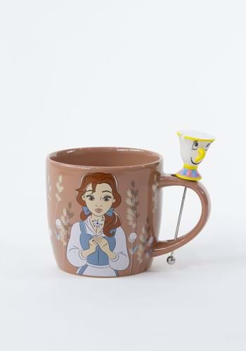 Disney Beauty and the Beast Belle Mug with Stirrer