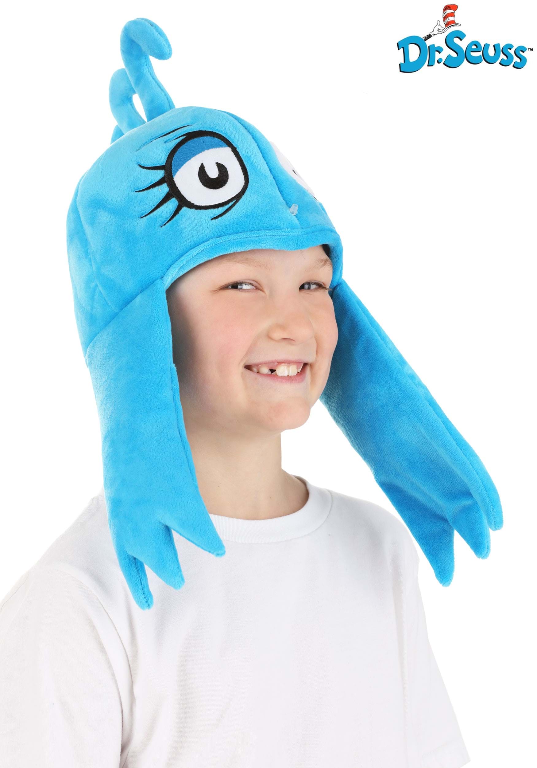 Dr. Seuss Blue Fish Sprazy Accessory Hat
