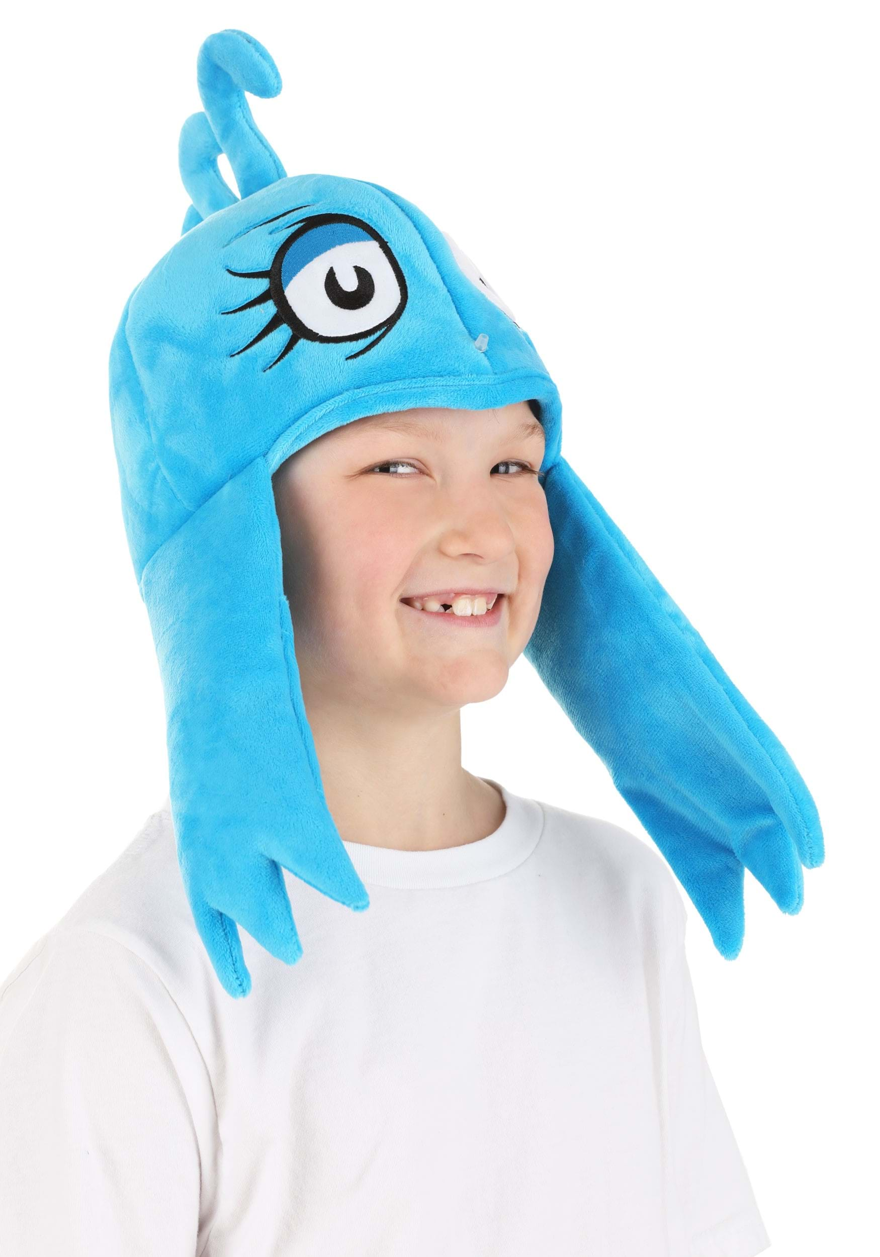 Dr. Seuss Blue Fish Sprazy Accessory Hat , Storybook Accessories