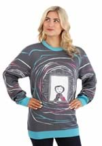 Adult Coraline Ugly Halloween Sweater Alt 5