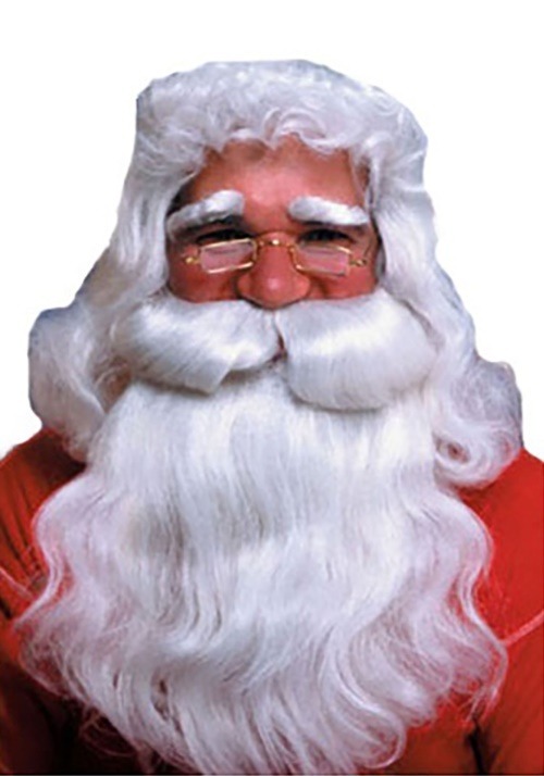 Wavy Santa Beard and Wig