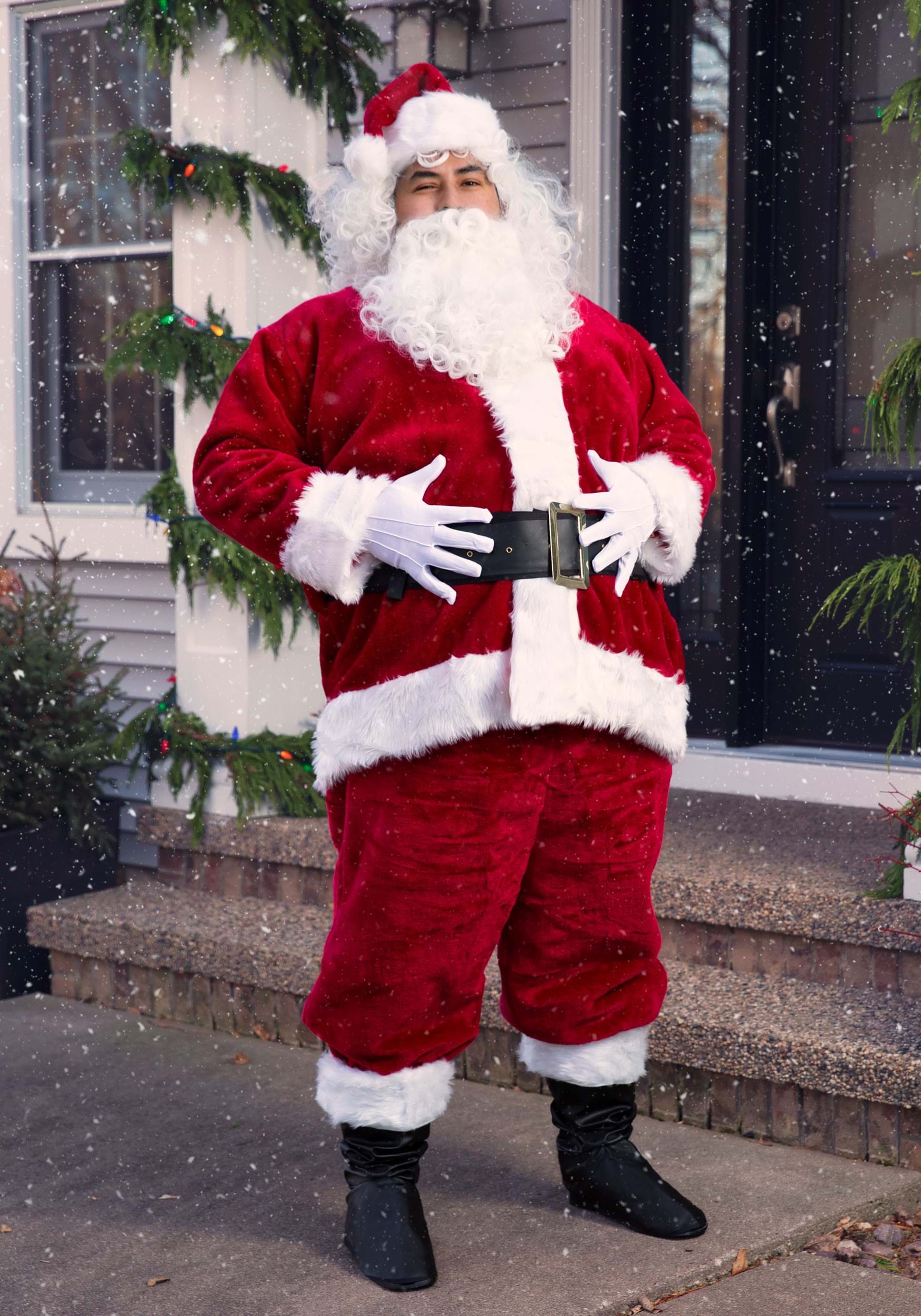 Photos - Fancy Dress Rubies Costume Co. Inc Men's Plus Size Regal Santa Suit Costume | Plus Siz 