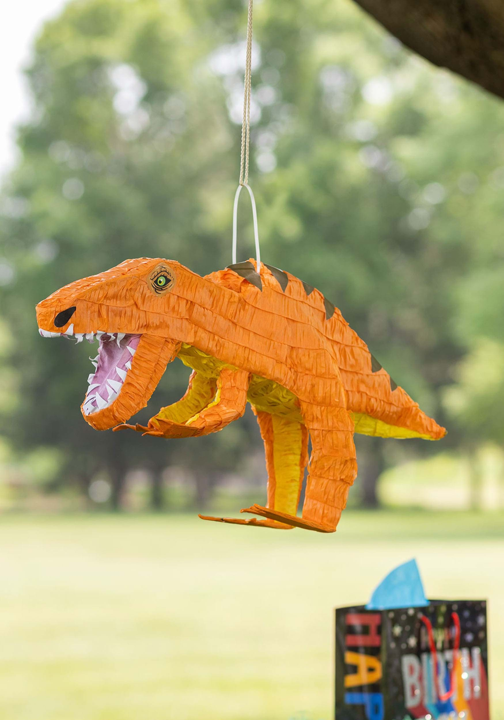 Orange Rainbow Friends Pinata