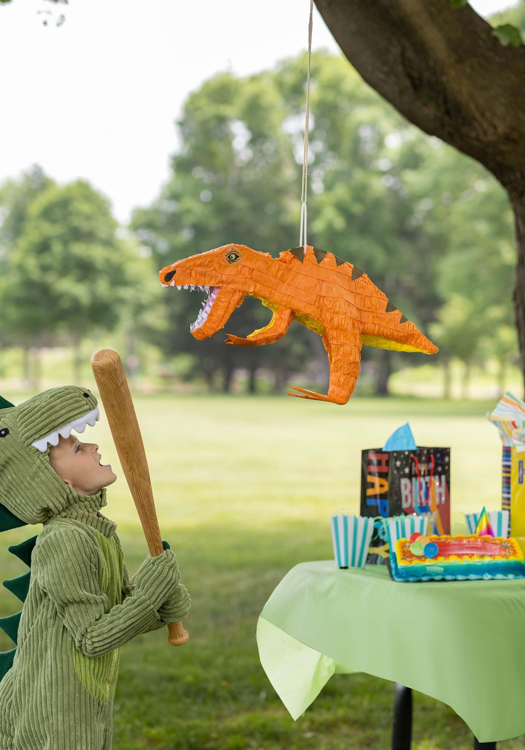 Giant T-rex Dinosaur Cardboard Photo Stand Up Birthday Party