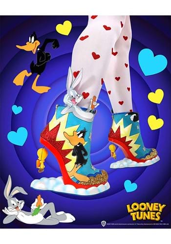Irregular Choice Looney Tunes Saturday Morning Boot UPD