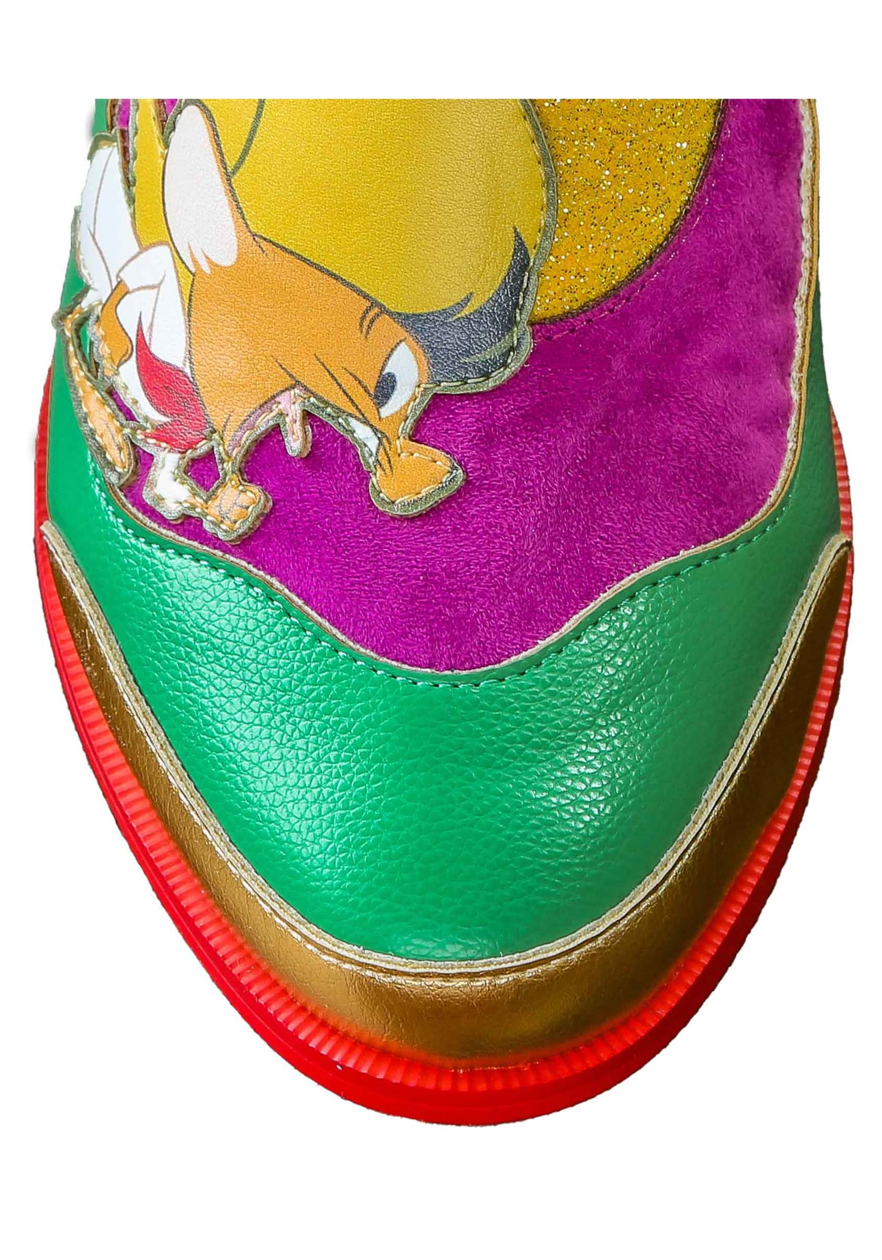 Irregular Choice Looney Tunes Rootinist Tootinist Boots