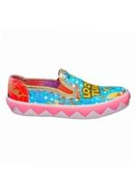 Irregular Choice Looney Friends Blue Purple Shoe Alt 2