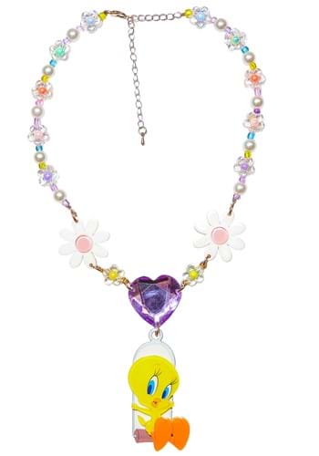 Irregular Choice Looney Tunes Flowers for Tweety Necklace