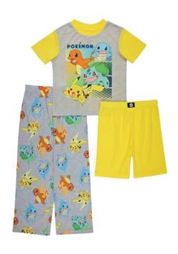 Pokemon Boys' Evolution 2-Piece Short Sleeve Pajama Set 