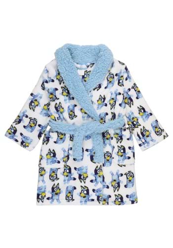 Toddler Bluey Plush Robe