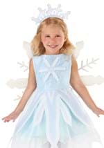 Shimmering Snowflake Girls Toddler Costume Dress Alt 2