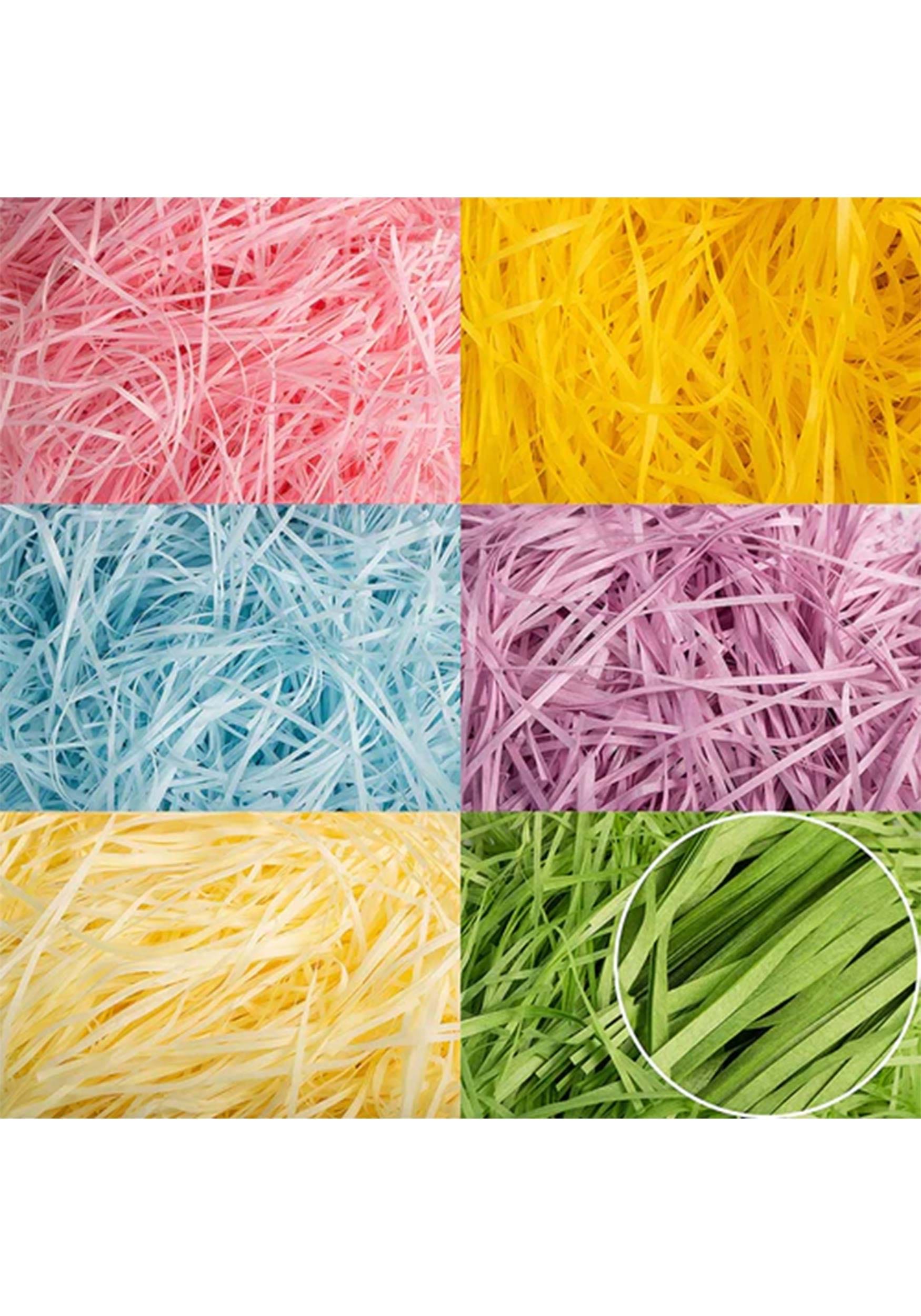 12 Ounce Easter Grass In 6 Colors , Easter Basket Ideas