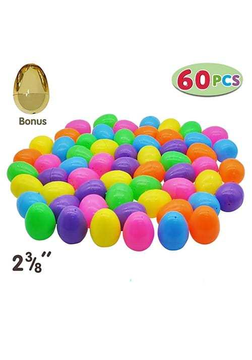 60 Piece Traditional Colorful Egg Shells