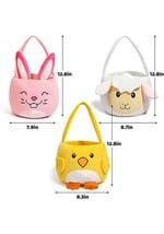 Chicken, Bunny and Sheep 3 Pack Basket Set alt 2