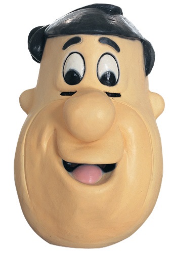 Rubber Fred The Flintstones Mask