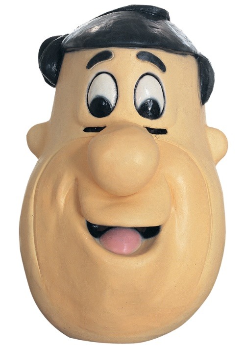 Rubber Fred The Flintstones Mask