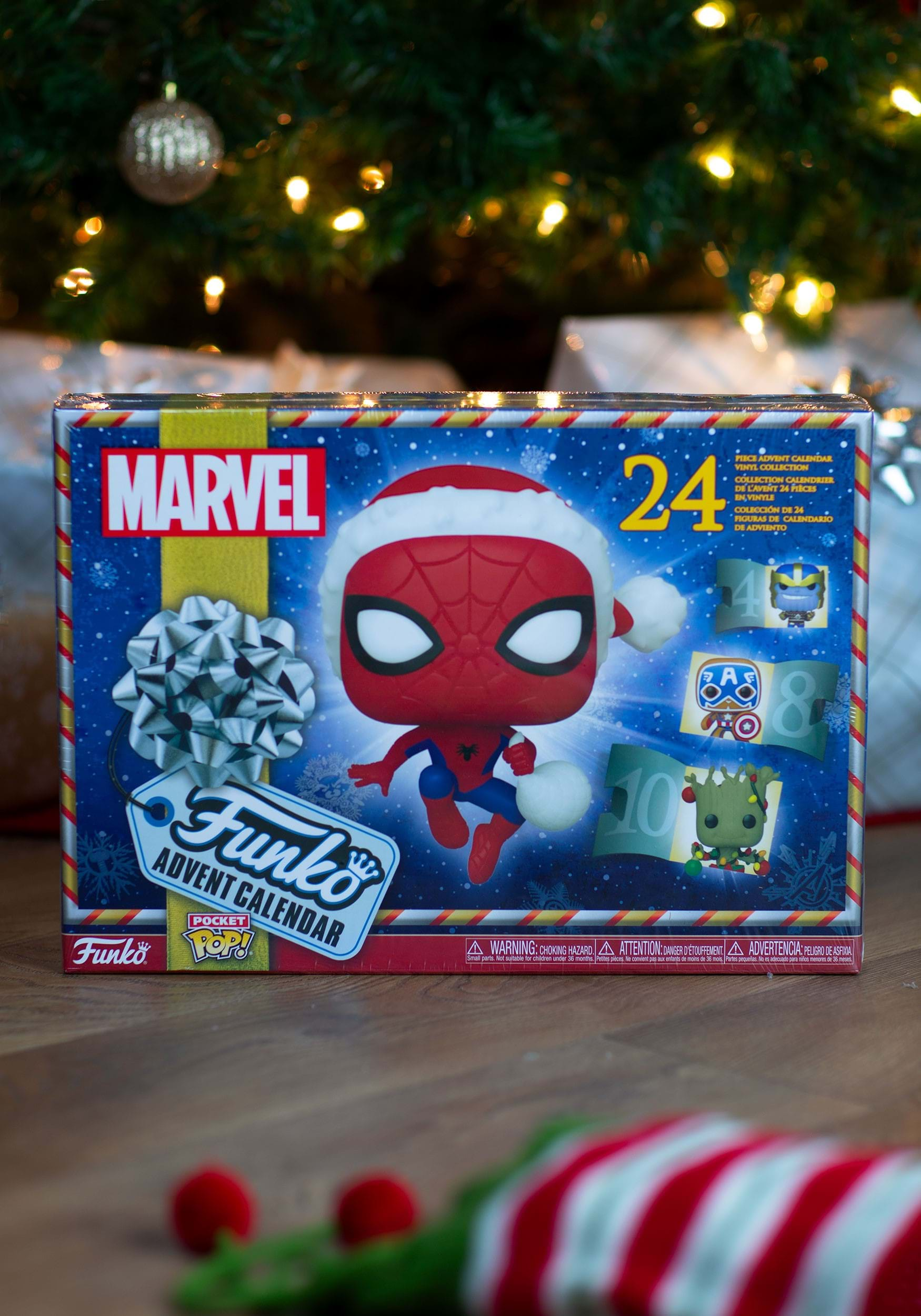 Calendrier De L'Avent Funko POP Super Heroes 2024