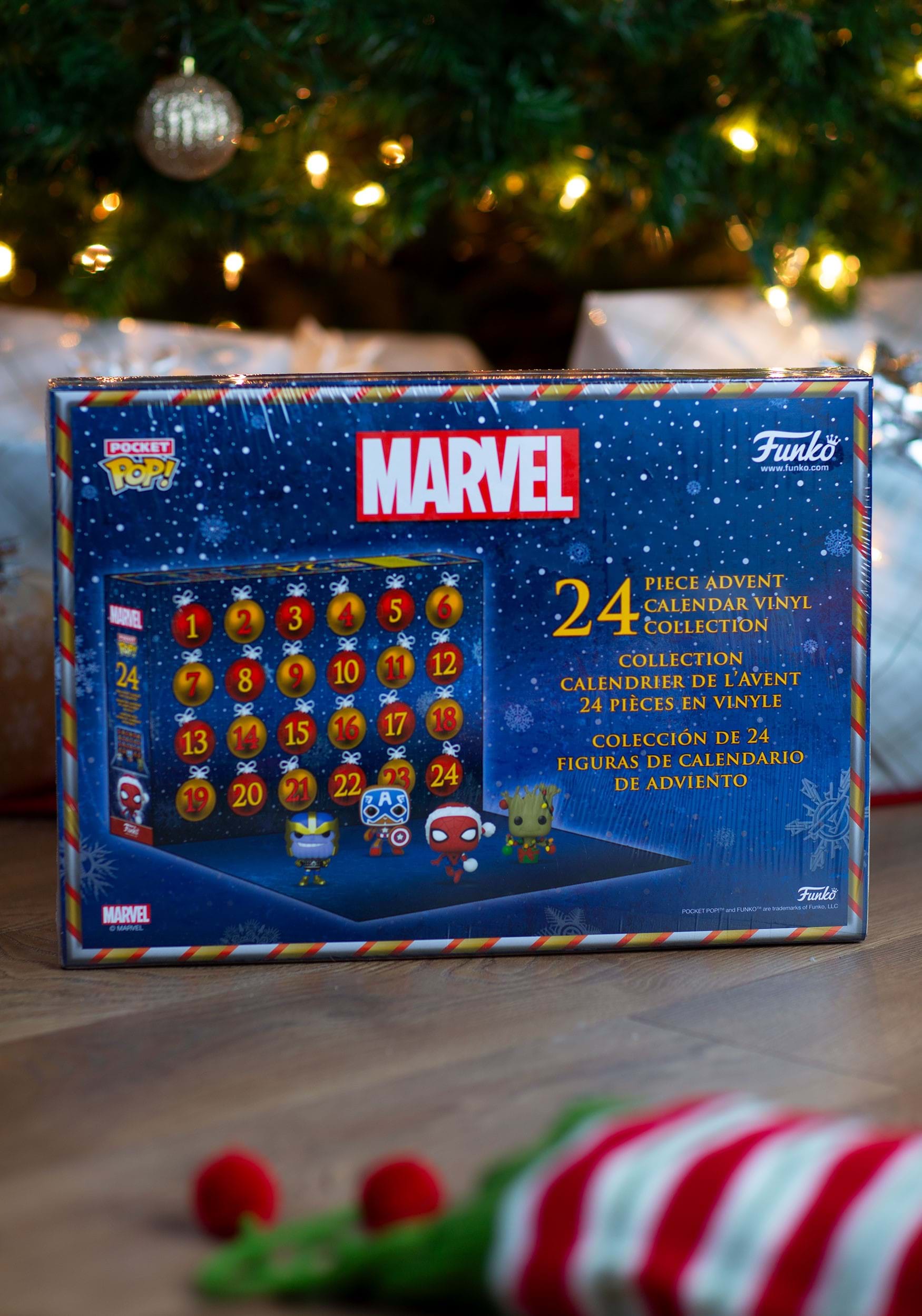 2022 Funko Marvel Advent Figures Mini Pocket POPs from Advent
