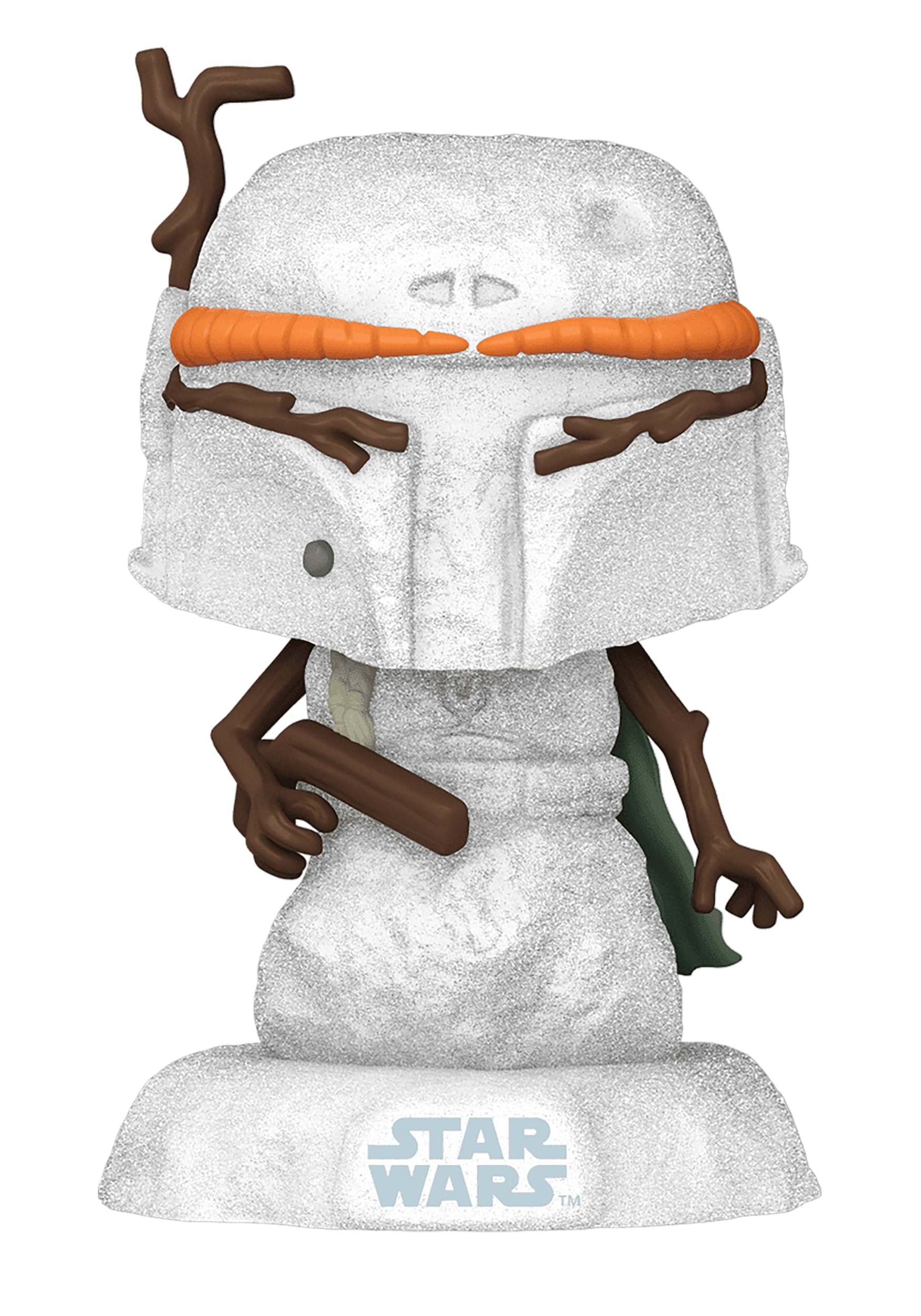 POP! Star Wars: Holiday Boba Fett Snowman Figure for Adults