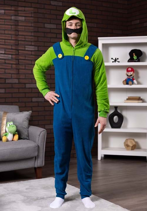 Luigi Unisex Microfleece Unionsuit Main