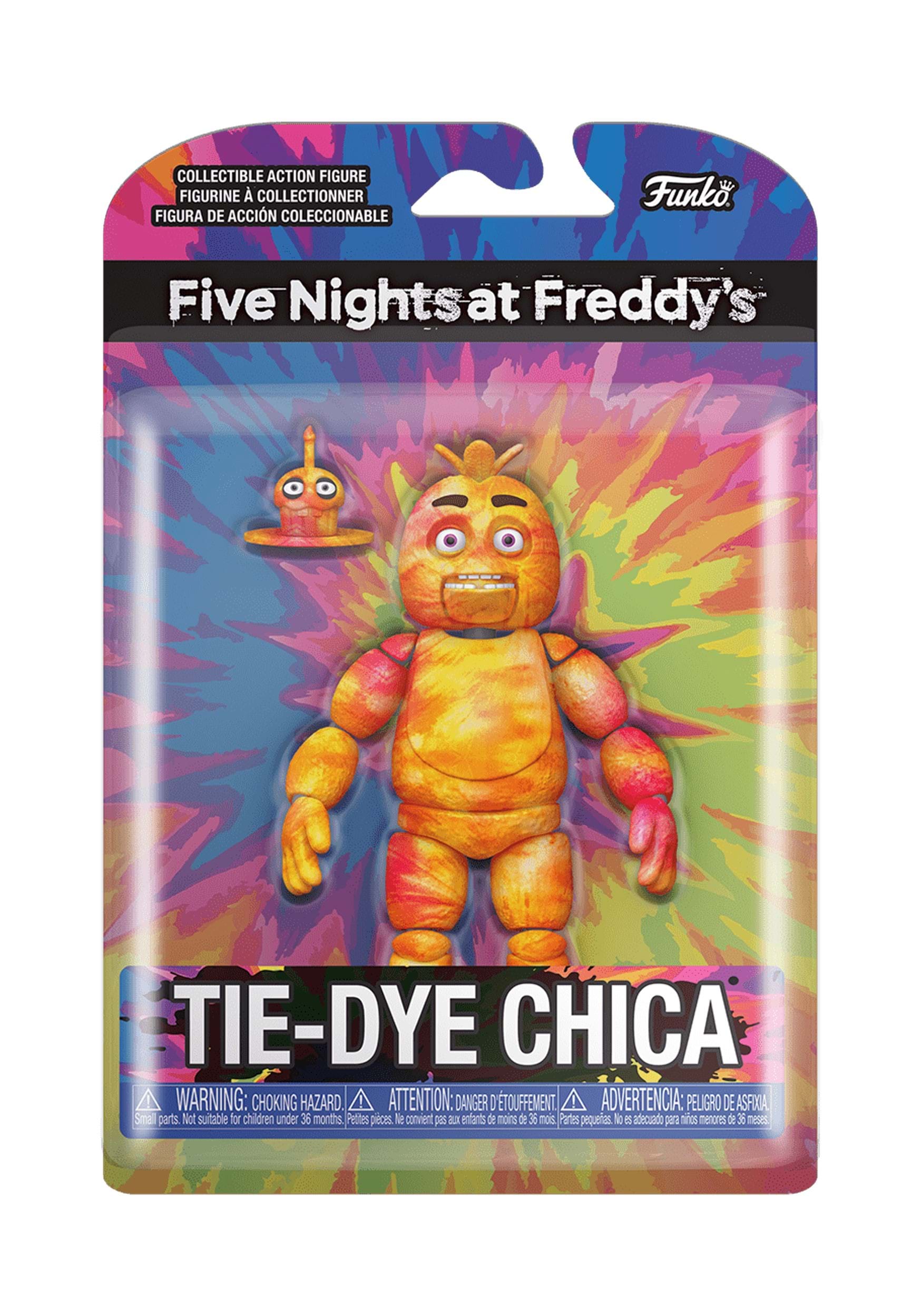 Funko Action Figure: Five Nights at Freddy's, Tie-Dye - Chica