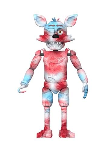 Action Figure Five Nights at Freddys Tie Dye Foxy