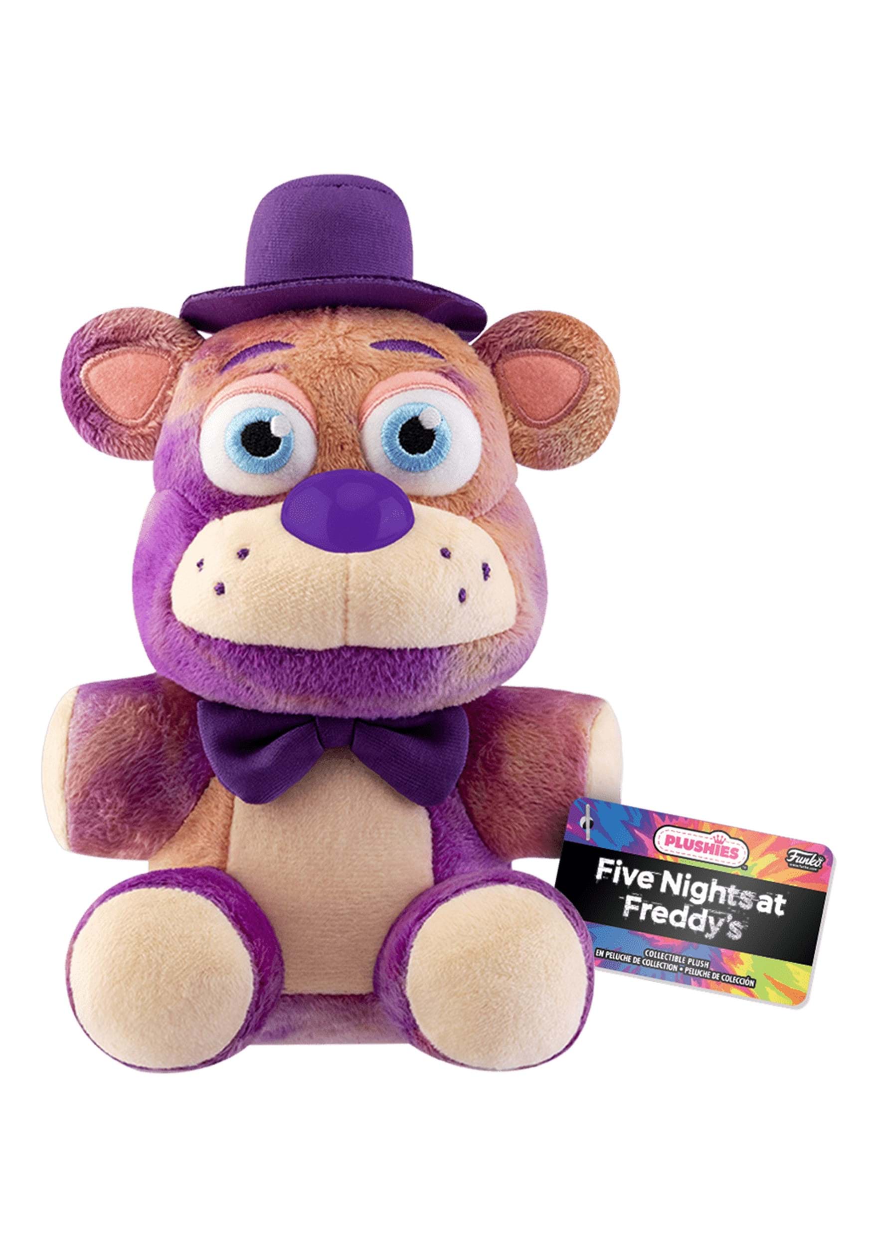 Five Nights at Freddys Tie-Dye Funko Plush Freddy