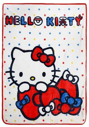 Hello Kitty Sports Fleece Throw Blanket