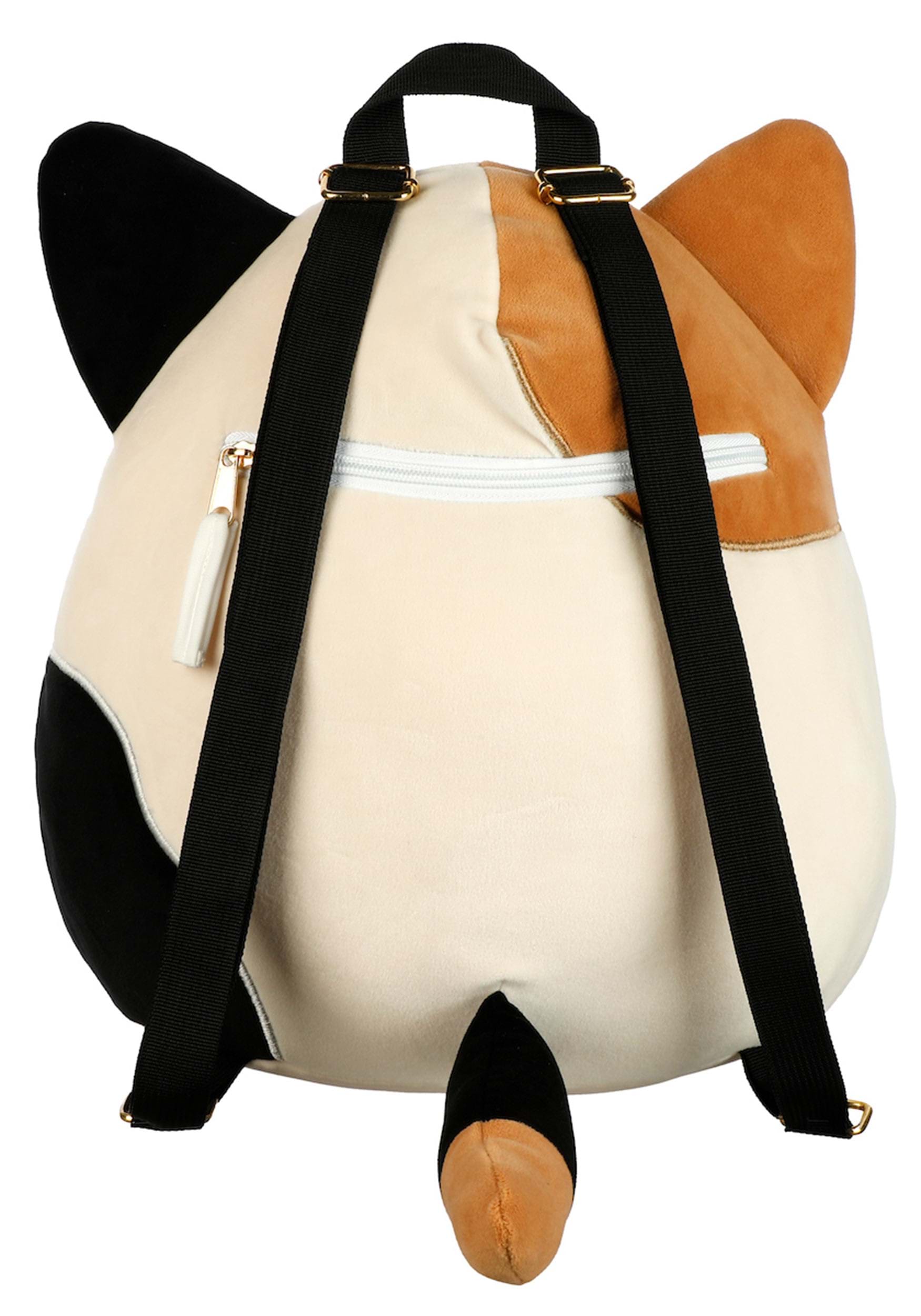 14-Inch Squishmallow Cam The Cat Plush Mini Backpack