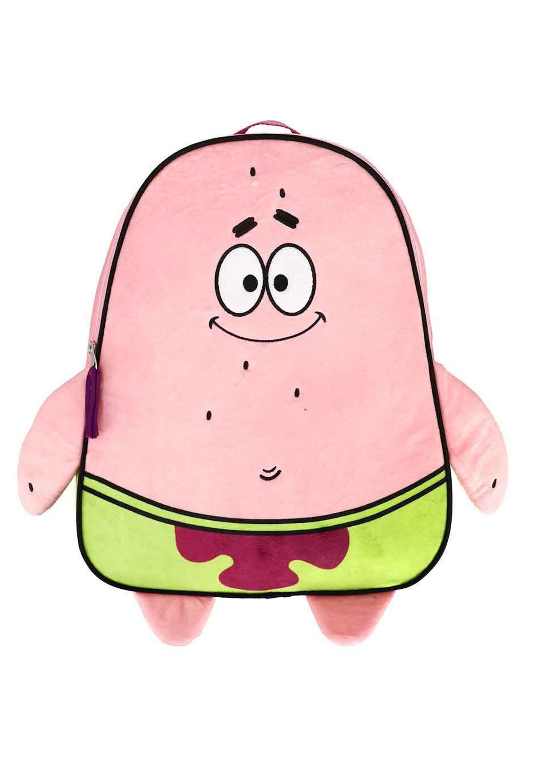 Patrick from Spongebob 3D Youth Plush Backpack
