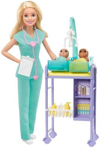 Blonde Barbie Baby Doctor