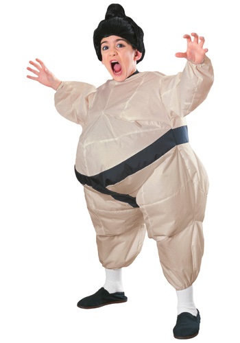 Inflatable Sumo Costume For Kids