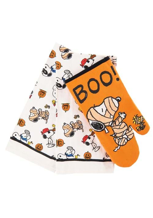 Snoopy Halloween Mummy 3 Piece Textile Set