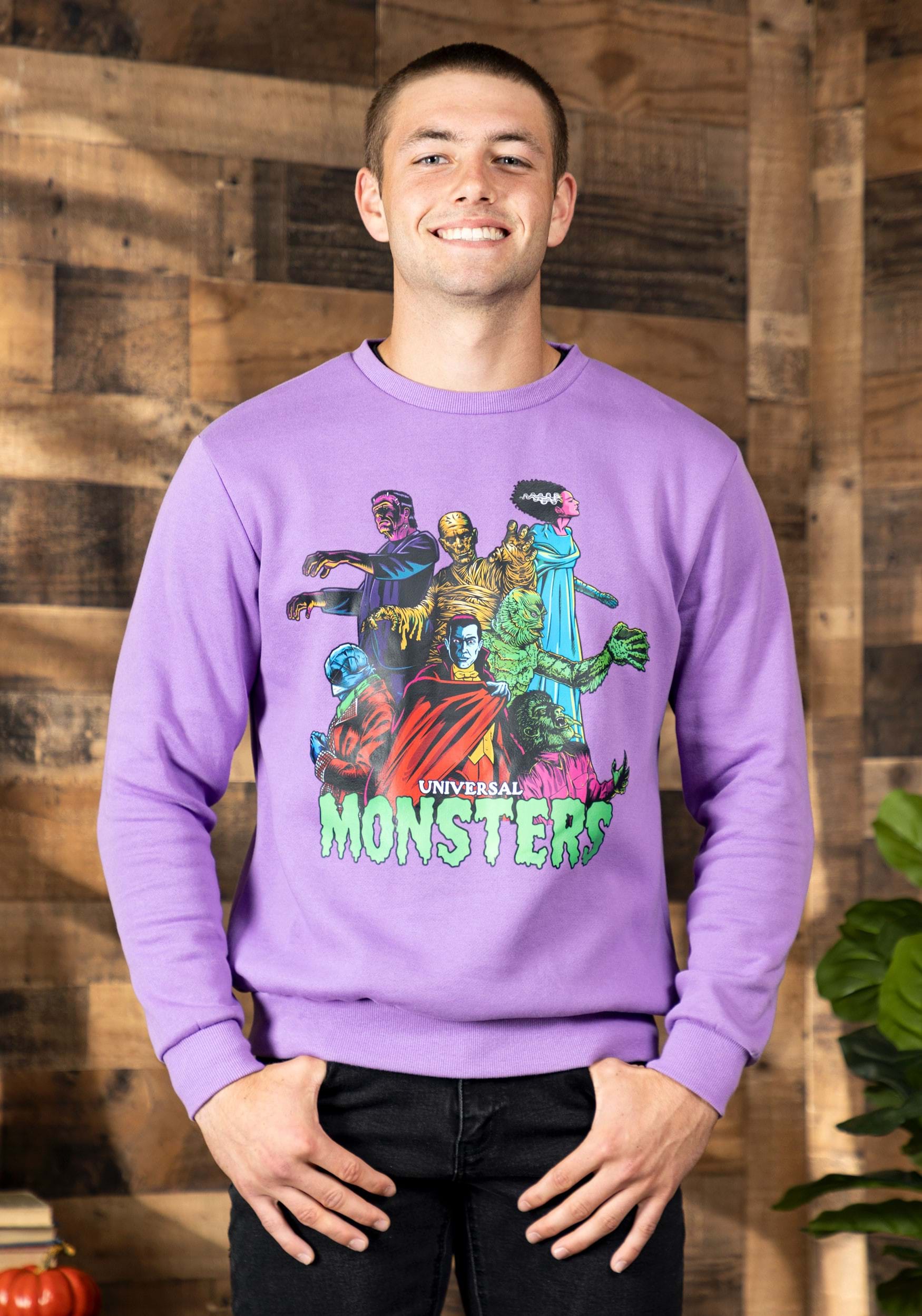 Cakeworthy Universal Monsters Pullover for Adults