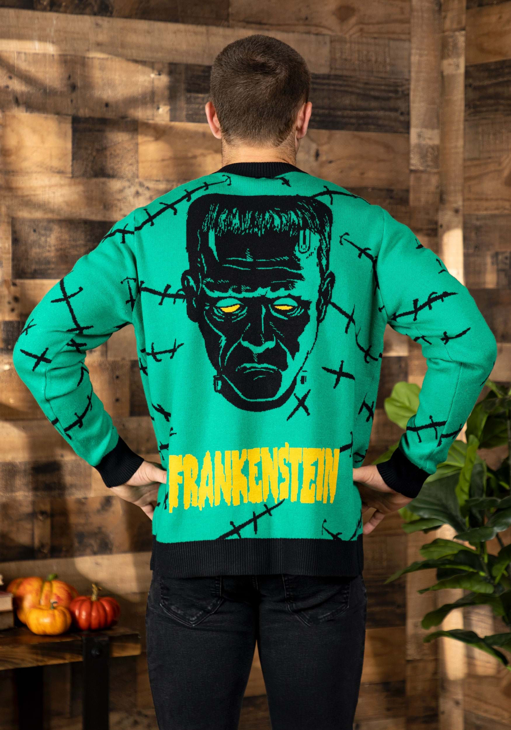 Cakeworthy Frankenstein Stitch Cardigan for Adults