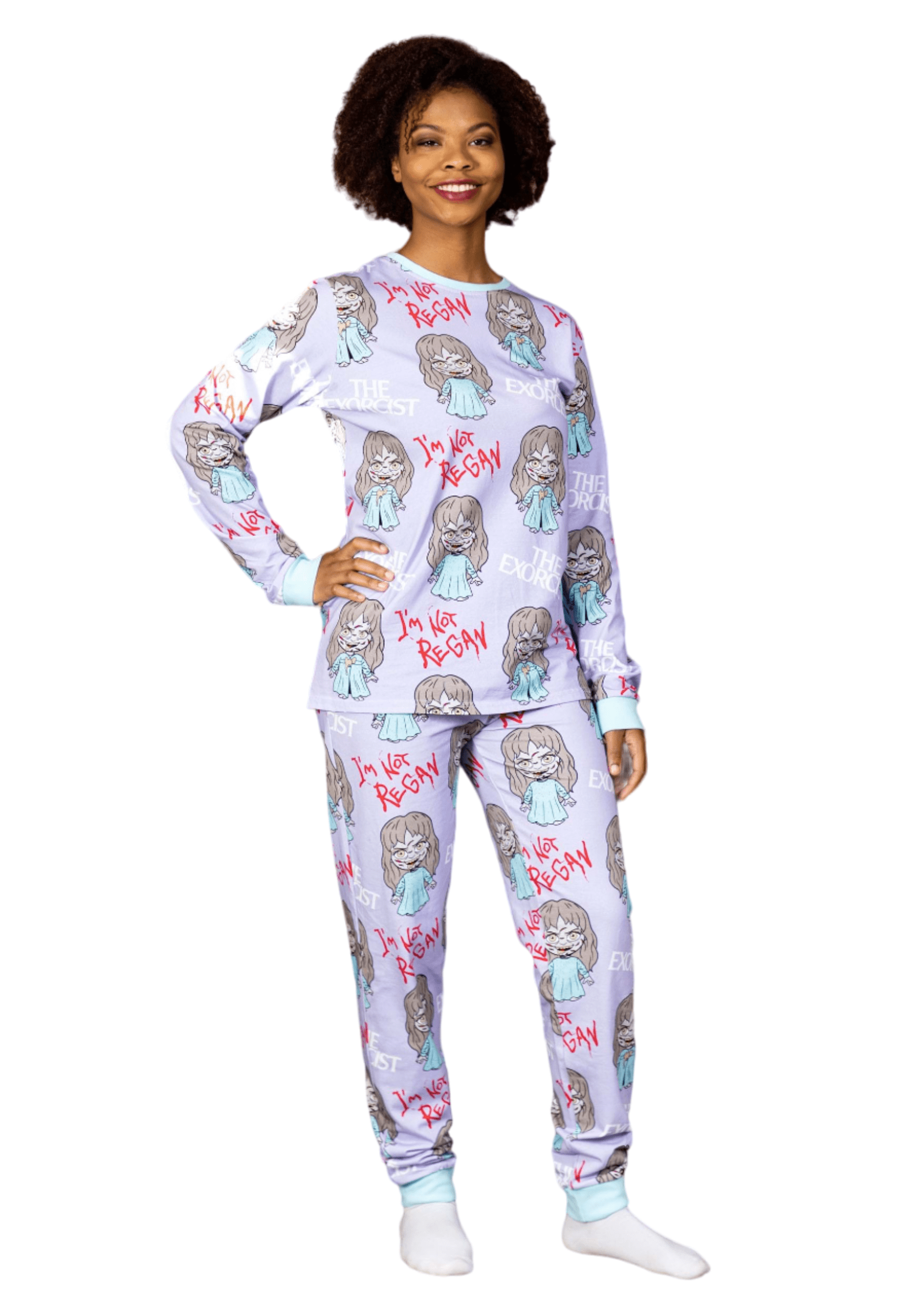 Cakeworthy The Exorcist Adult PJ Set | Horror Movie Apparel