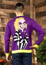 Adult Cakeworthy Beetlejuice Knit Cardigan Alt 1