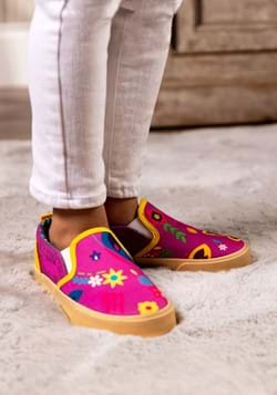Girl's Encanto Embroidered Slip On Sneakers