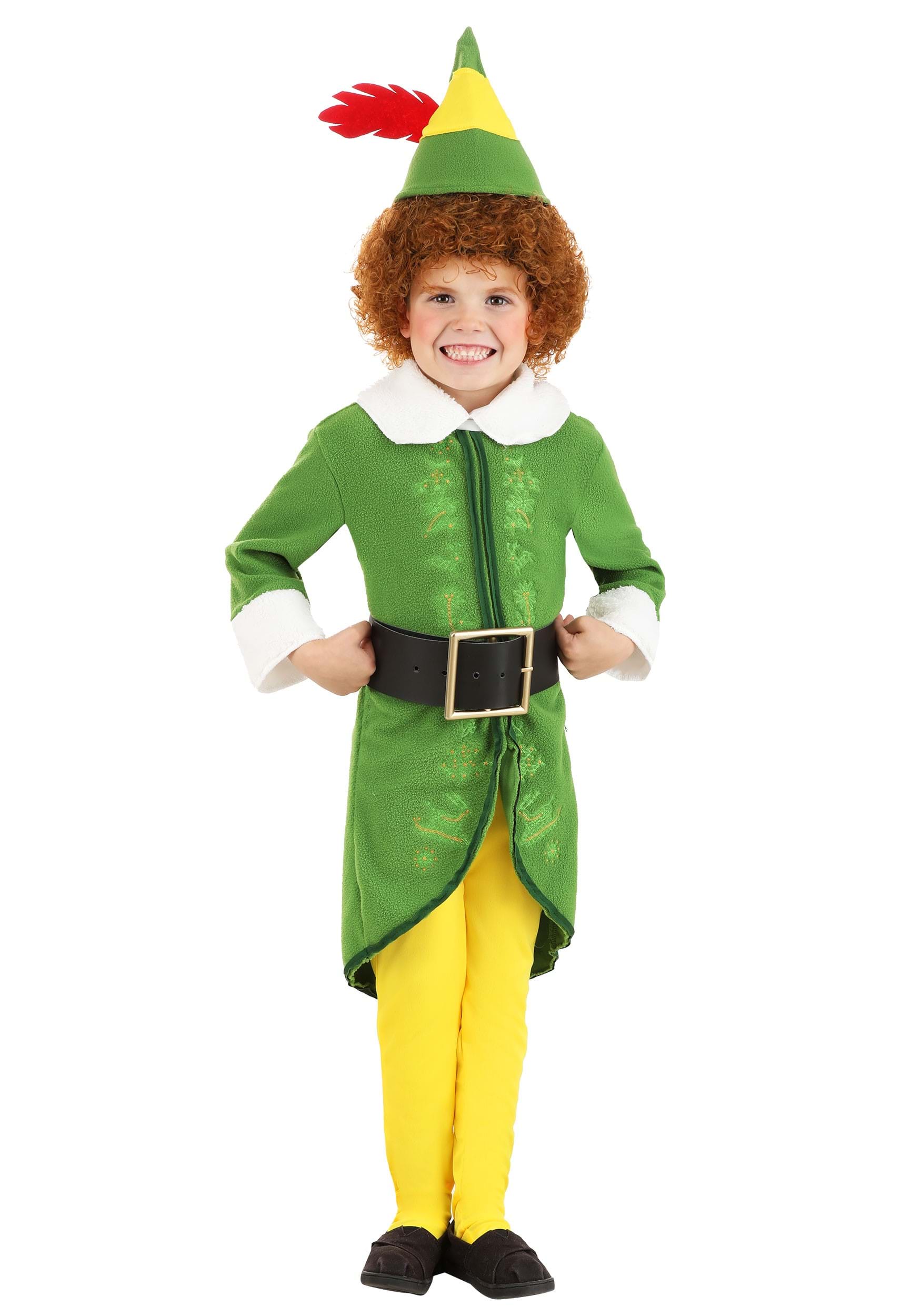 Warner Bros™ Buddy the Elf Costume Long John Pajamas Set