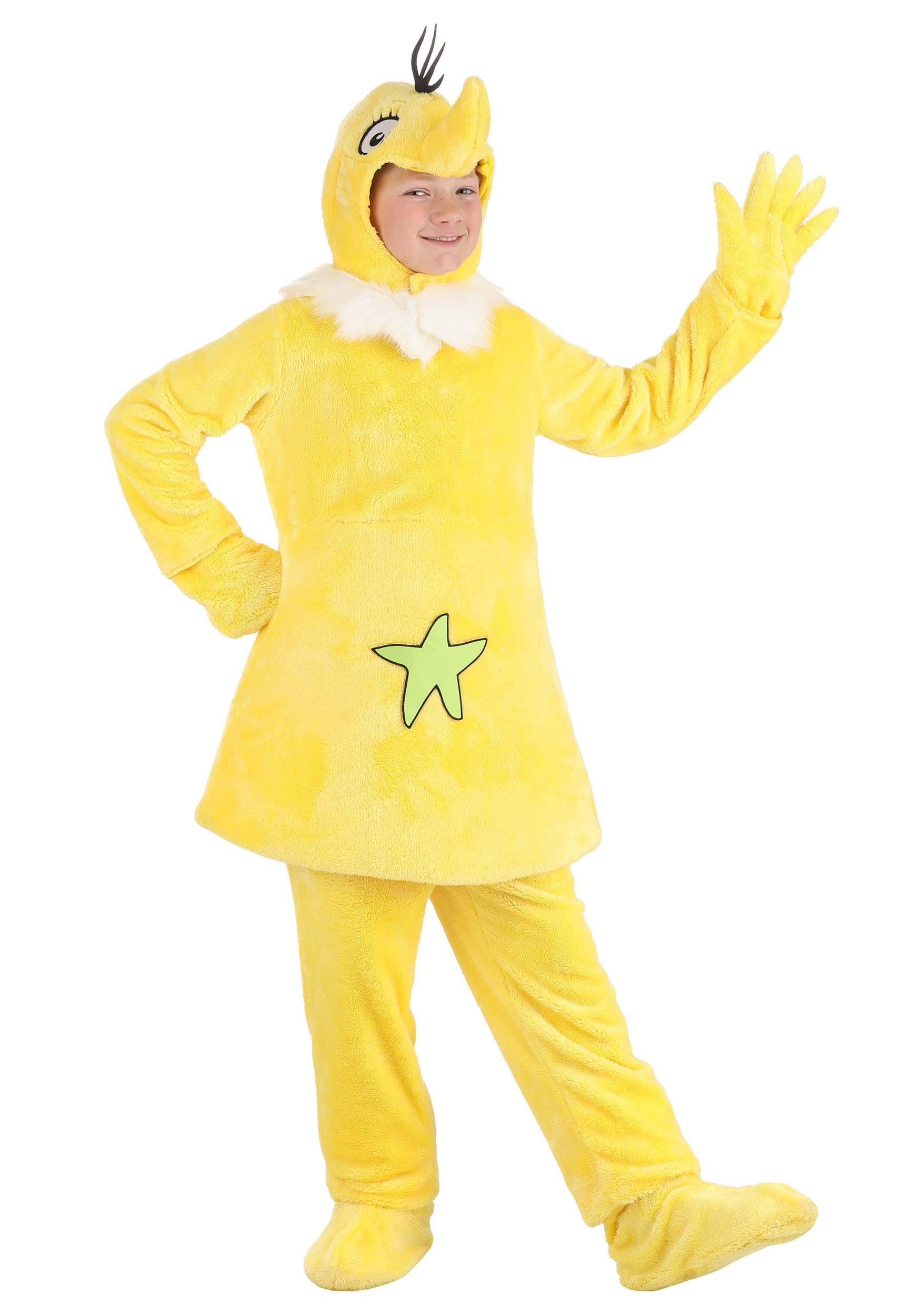 Seuss Child Star Bellied Sneetch Costume for Kids