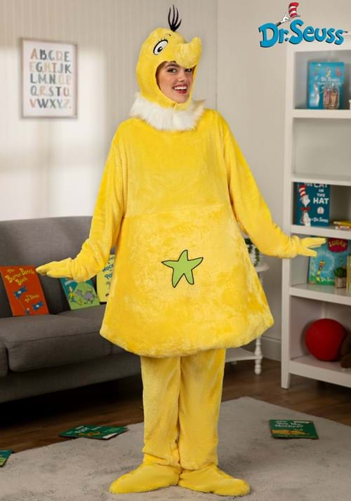 Adult Dr. Seuss Star Bellied Sneetch Costume Main