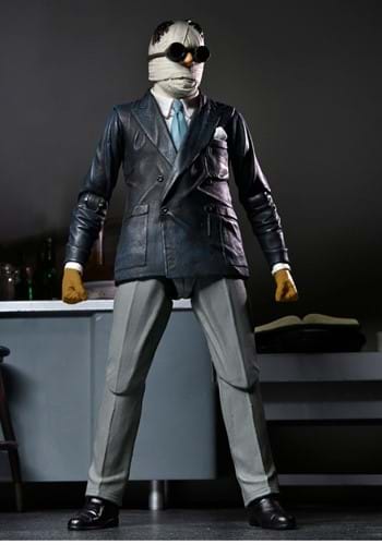 Universal Monsters Invisible Man Scale Action Figure