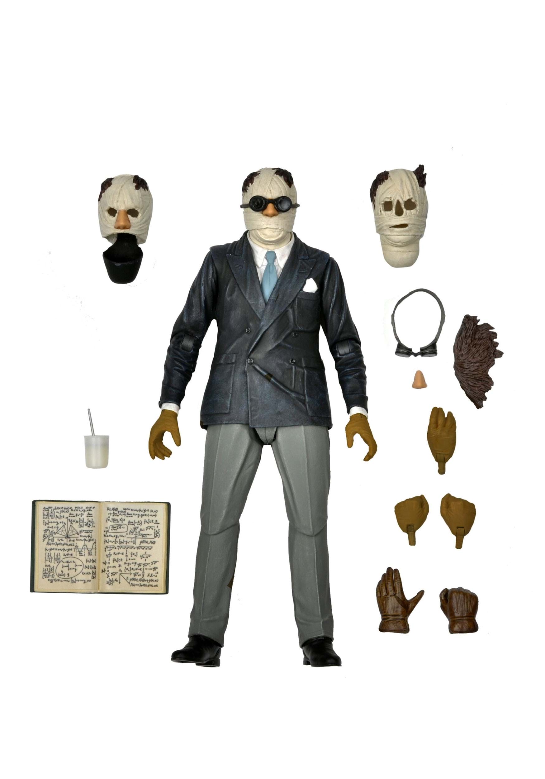 Universal Monsters Invisible Man 7-Inch Scale Action Figure