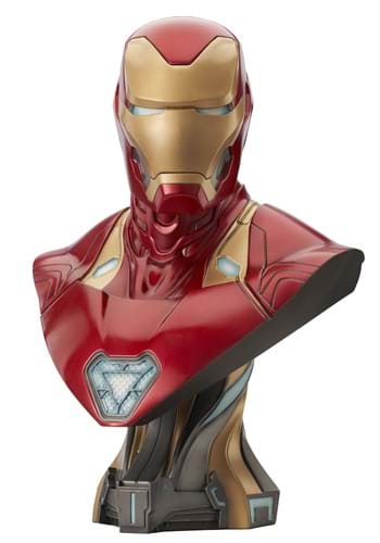 Marvel L3D Avengers Endgame Iron Man MK50 Scale Bust
