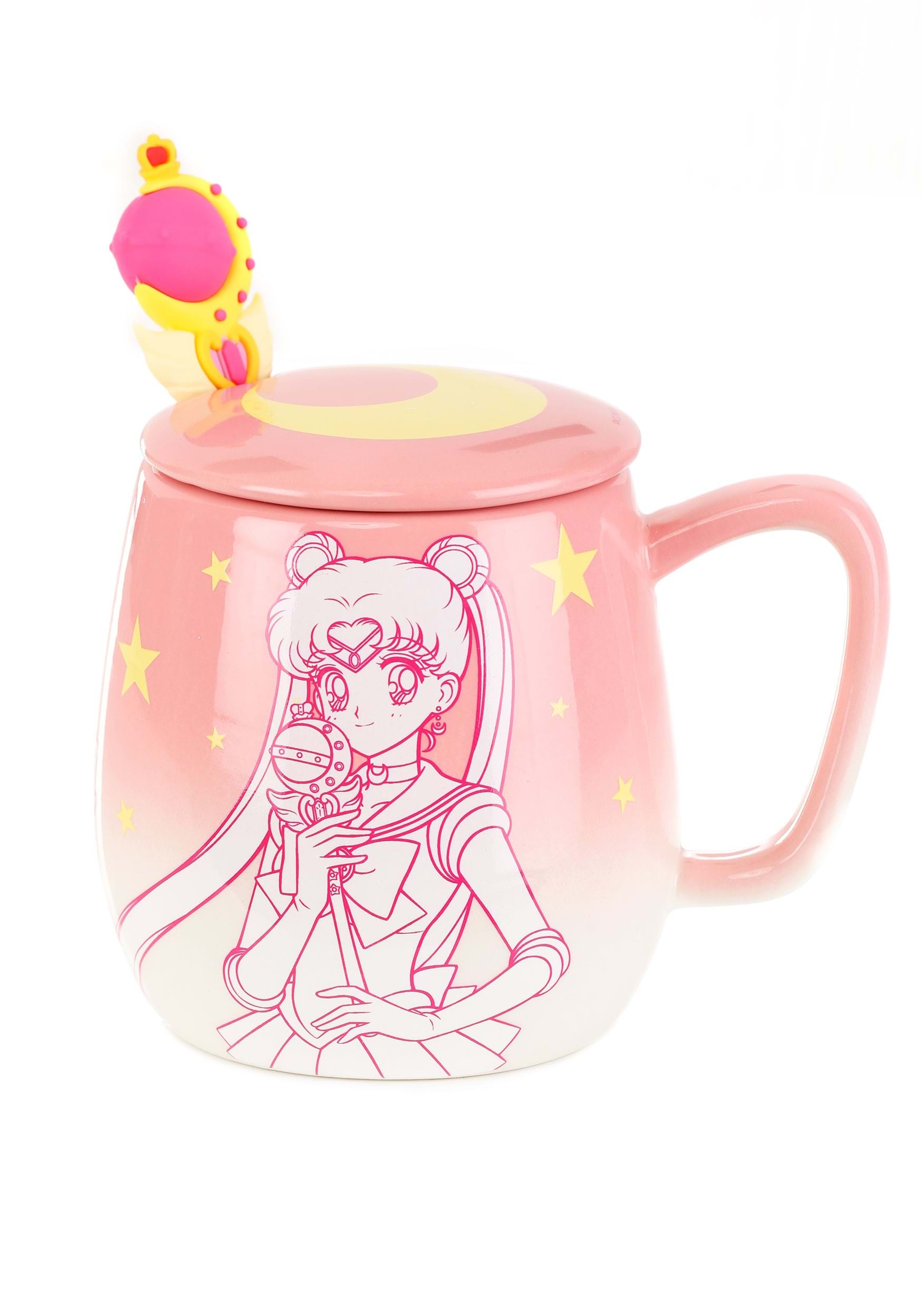 Sailor Moon Ombre Mug with Molded Spoon